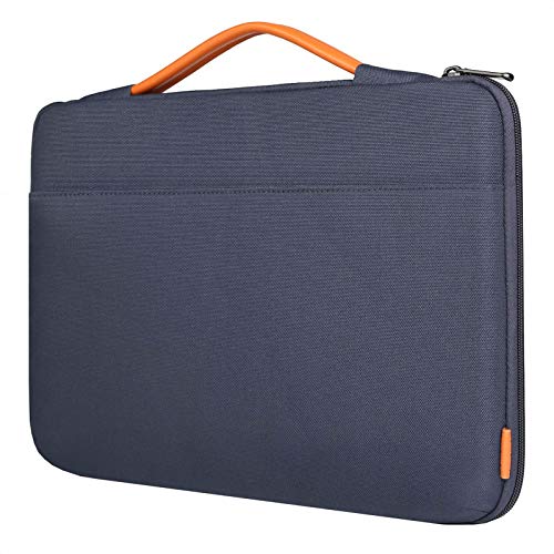 Inateck 14 Pulgadas Funda Portátil Maletín Manga Bolsa Blanda Protectora y Compatible con Surface Laptop 3 15 Pulgadas, MacBook Pro 15 2016/2017/2018/2019(A1707/A1990) Funda Protectora, Azul