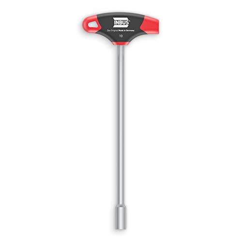 INBUS® 71925 Llave de vaso con mango en T 10mm, with HybridTouch — Made in Germany