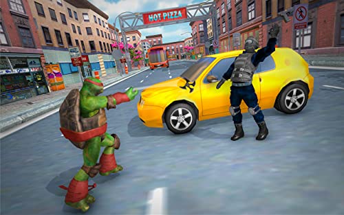 Incredible Ninja Street Turtle Fight : unbrand sword freedom survival battle captain rescue mission of flying newyork city end War game street fighting infinity rooftop plush