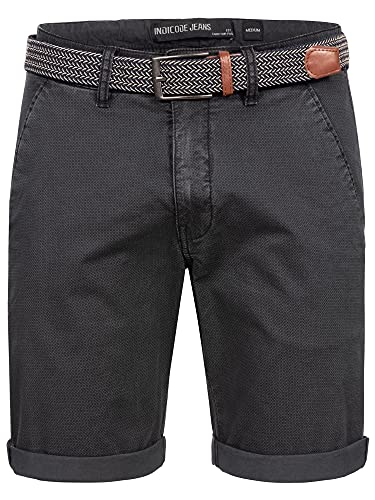 Indicode Hombre Estrada Pantalones Cortos Negro Medium