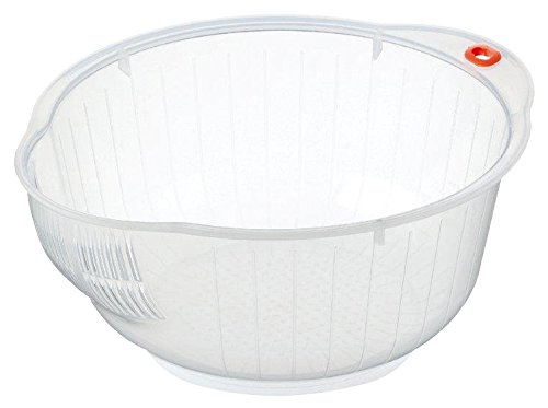 Inomata Palangana japonesa con colador, 2 litros