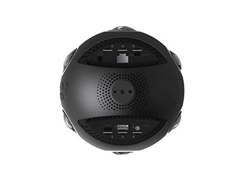 Insta360 Pro 2 - Cámara 3D 8K Profesional con 6 Lentes Independientes F/2.4 de Alta Definición Hd, Grabación de Video 360° Hasta 8K, Foto 3D 360° a 60 Megapíxeles, Raw, HDR, Conexión Wi-Fi, Negro