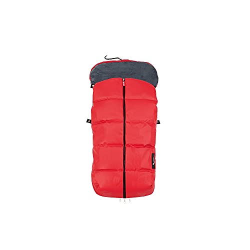 Interbaby Saco Universal para silla de paseo - Modelo: Liso Polipiel rojo