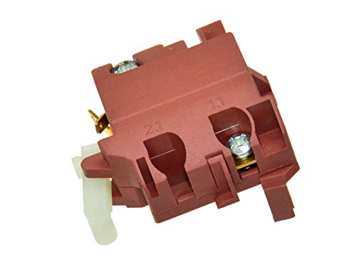 Interruptor de Repuesto, Interruptor para Amoladora Angular - Compatible con 115/125mm Amoladora Angular Bosch GWS 7-125, GWS 10-125, GWS 14-125 C, CI, CIE, PWS 600, PWS 6-115, PWS 6-125