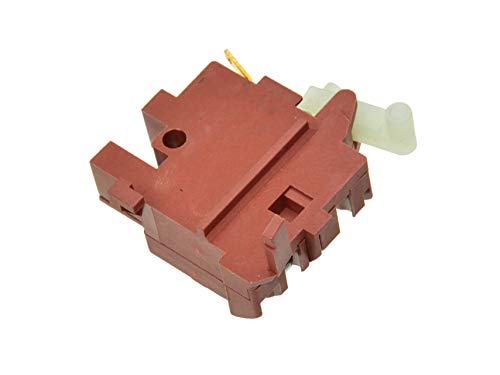 Interruptor de Repuesto, Interruptor para Amoladora Angular - Compatible con 115/125mm Amoladora Angular Bosch GWS 7-125, GWS 10-125, GWS 14-125 C, CI, CIE, PWS 600, PWS 6-115, PWS 6-125