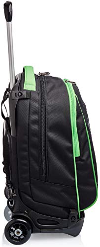 Invicta Trolley New Tech, Kupang, negro, 3 en 1, mochila desmontable