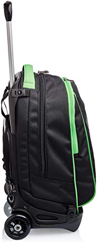 Invicta Trolley New Tech, Kupang, negro, 3 en 1, mochila desmontable