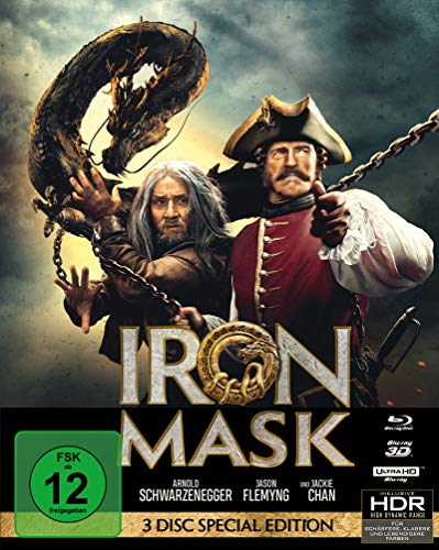 Iron Mask - Mediabook (4K Ultra HD) (+ Blu-ray 3D) (+ Blu-ray 2D) [Alemania] [Blu-ray]