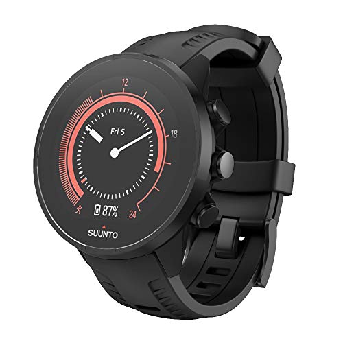 ISABAKE Correa para Suunto 9, Correa de Silicona Suave Correa de Repuesto de tamaño Ajustable Compatible con Suunto 9 / Spartan Sport Wrist HR Baro/Suunto D5 (Negro)