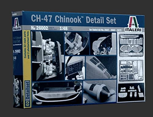 Italeri 510026002 - Set de detalle para CH-47 Chinook escala 1:48 No. 26002