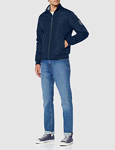 Izod Coastal Chaqueta Bomber, Azul (Cadet Navy 412), Medium (Talla del Fabricante: MD) para Hombre