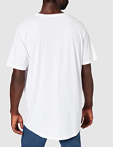 Jack & Jones Jjenoa tee SS-Camiseta de Manga Corta con Cuello Redondo, Blanco, 6XL para Hombre