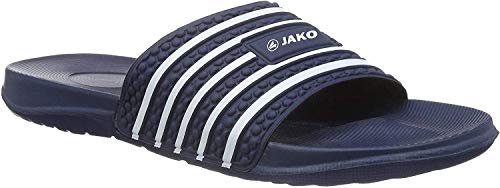 Jako Jakolette II - Chanclas de Piscina, color Azul Marino/Blanco, talla 30