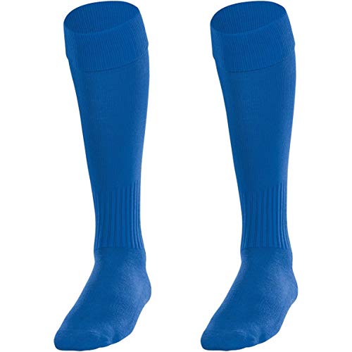 JAKO Stutzenstrumpf Uni 2.0 ohne Logo - Calcetines para Hombre, Color Azul, Talla DE: 27-30