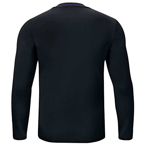 JAKO Sweatshirt Sweat Striker, Todo el año, Hombre, Color Negro/Lila, tamaño XX-Large