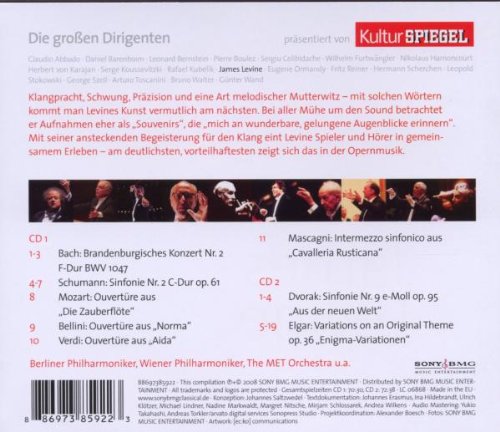 James Levine: KulturSPIEGEL Die großen Dirigenten