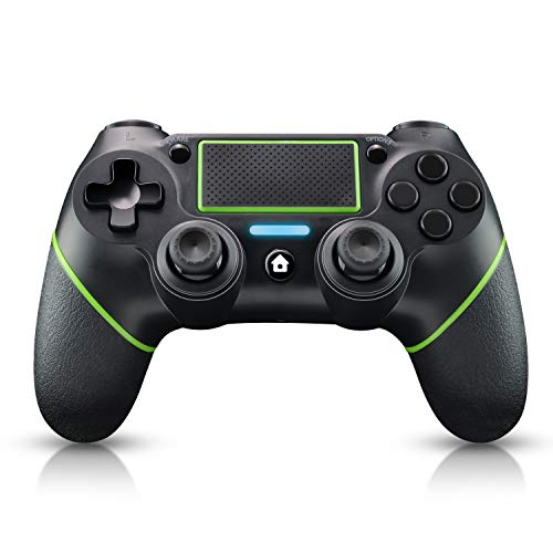 JAMSWALL Mando para PS4, Inalámbrico Controlador para Playstation 4 Wireless Controller Bluetooth Gamepad Joystick con Vibración Doble Jack de Audio de Seis Ejes