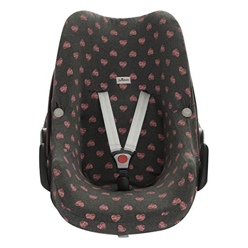 JANABEBE Funda para Bebé Confort Maxi-cosi Pebble Flúor Heart