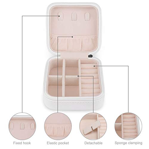 Japón Ondas Joyero Cuero Cremallera Joyería Caja De Almacenamiento Portátil Bolsa De Viaje La Primera Elección Para Regalos De Las Mujeres