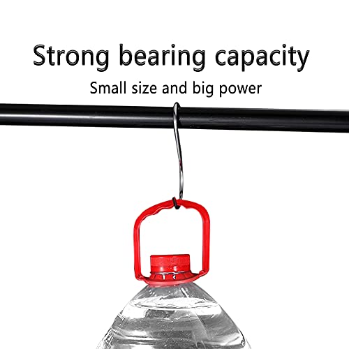 JeoPoom 10 Paquete Ganchos en Forma de S, S en Forma de Gancho Colgante, Multifuncionales S Ganchos Cocina Acero Inoxidable Ganchos para Colgar Bolsos Ropa Ollas y Sartenes