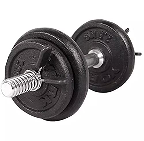 JGR SELECT Abrazaderas para Mancuernas - Pack 4 Unidades para Barras de 28mm - Pinza de Resorte Mancuerna - Collares de Resorte - para Pesas, Barras, Discos - Crossfit, Gimnasio, Gym