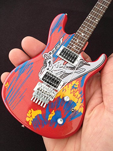 Joe Satriani Silver Surfer Model: Miniature Guitar Replica Collectible