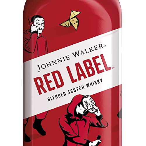 Johnnie Walker Red Label La Casa De Papel™ Diseño de Edición Limitada Whisky Escocés Mezcla 700 ml