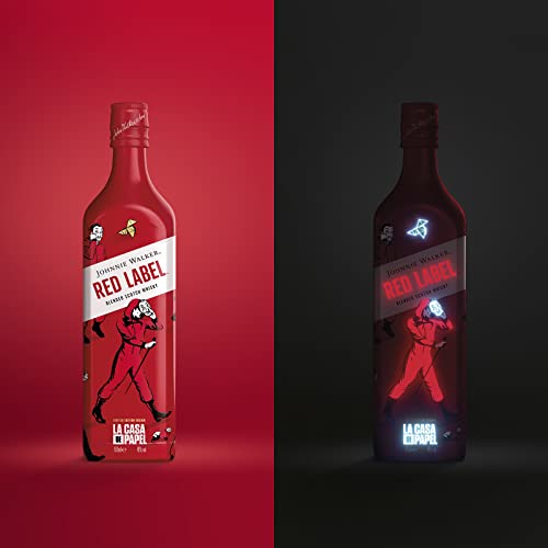 Johnnie Walker Red Label La Casa De Papel™ Diseño de Edición Limitada Whisky Escocés Mezcla 700 ml