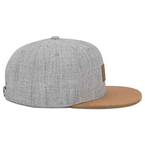 Johnny Urban Gorra para Hombre y Mujer Gris/Marrón Dean Gorro Hecho de Material de Alta Calidad - Elegante Gorras de BaseBall Ajustable y con Logo Chapado - Talla Única Unisex Gorros de Trucker