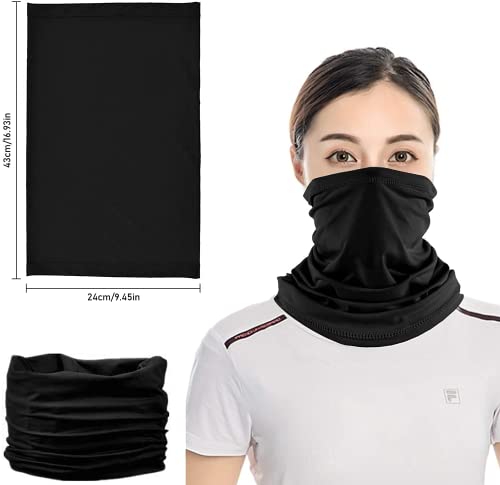 JOLIGAEA Bandana para la Cabeza, 6 Piezas Elastica Pañuelos Cabeza, Multifunción Bandana, Braga Cuello, Multiuso Bandana Bufandas Turbante Sol Protección para Motocicleta esquí Snowboard Hombre Mujer