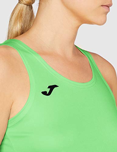 Joma 900038.020 - Camiseta para Mujer, Color Verde flúor, Talla M