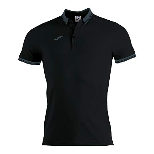 Joma Bali II Polo, Hombres, Negro, L