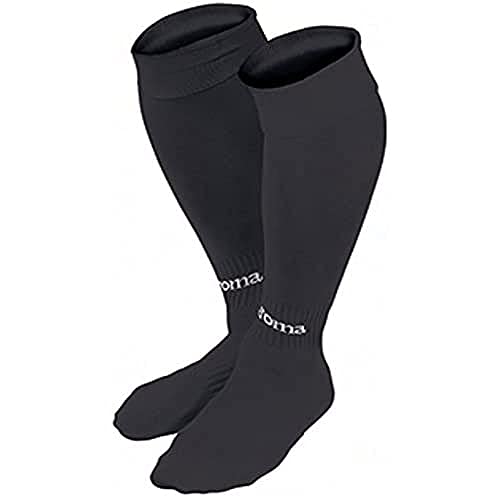 Joma Classic Calcetines de fútbol, Hombres, Negro, L