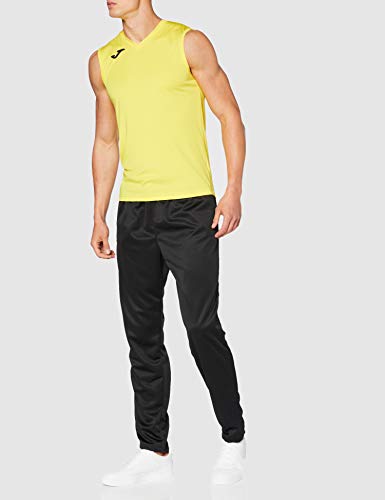 Joma - Pantalon Largo Poly. Interlock Negro para Hombre