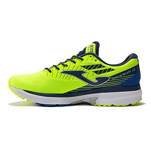 Joma Serie Titanium, Zapatillas de Atletismo Hombre, Amarillo Fluor, 42 EU