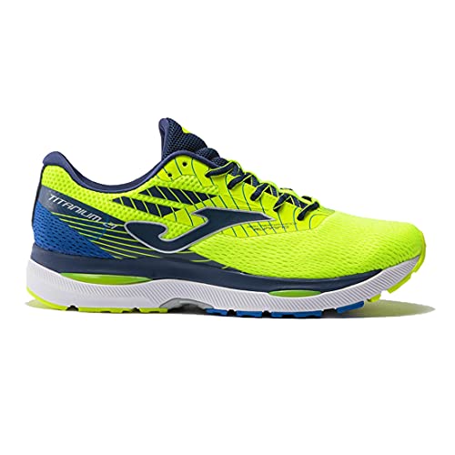 Joma Serie Titanium, Zapatillas de Atletismo Hombre, Amarillo Fluor, 42 EU