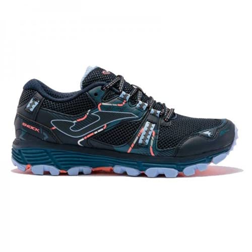 JOMA Shock Lady 2103 Navy Violet. Zapatillas Trail Running Mujer. Talla 39