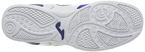 Joma Top Flex 720, Zapatillas de Fútbol Sala para Hombre, Blanco (Blanco/Marino), 44 EU