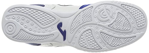 Joma Top Flex 720, Zapatillas de Fútbol Sala para Hombre, Blanco (Blanco/Marino), 44 EU