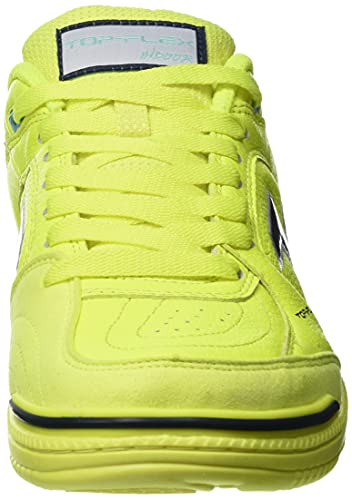 Joma Top Flex, Zapatillas de Futsal Hombre, Amarillo Fluor, 43 EU