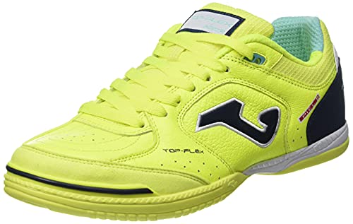 Joma Top Flex, Zapatillas de Futsal Hombre, Amarillo Fluor, 43 EU