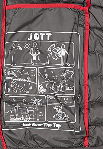 JOTT Down Jacket Mat with Long Sleeve, Anthracite, XL para Hombre