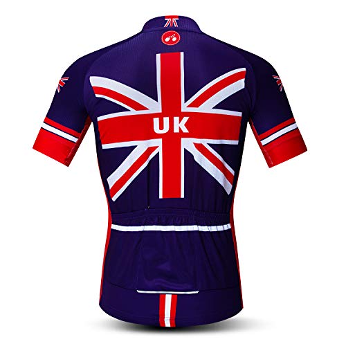 JPOJPO Ciclismo Jersey Para Hombres Pro Team Bicicletas Ropa MTB Bike Jerseys Cortos Conjunto Reino Unido