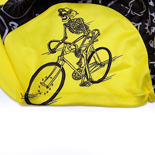 JPOJPO - Gorra de ciclismo para hombre, transpirable, para bicicleta
