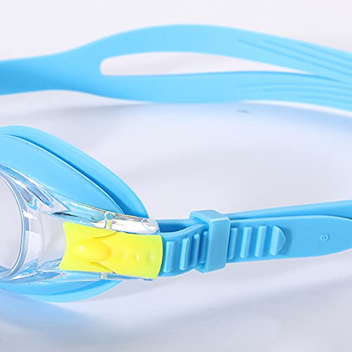JSJJAUJ Gafas de natación Niños Natación Gafas HD Anti-Niebla Profesional Deportes Agua Gafas de Agua Nadar Eyewear Impermeable Niños Nateros Gafas al por Mayor (Color : Blue)