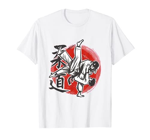 Judo Camisas Para Hombres Artes Marciales Amante Japonés Camiseta