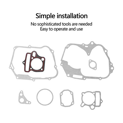 Juego de juntas de motor de 8 piezas, ajuste de repuesto para Lifan 125cc Pit Pro Trail Quad Dirt Bike ATV