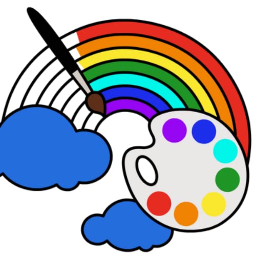 Juegos de Colorear para Niños: Bebé Libro de Dibujo y Pintar para Niños, Colorea por Números - Colores Dibujar y pintar
