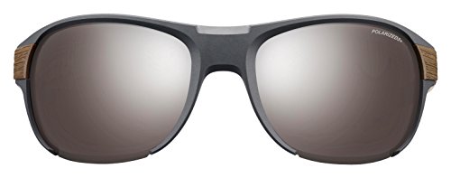 Julbo Regatta Gafas de Sol Mixta, Color Gris Foncé/Brun Foncé, tamaño Talla única