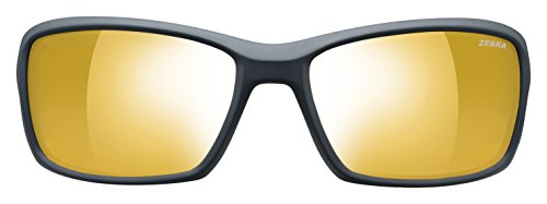 Julbo Run - Gafas de sol unisex para adulto, color azul oscuro y amarillo